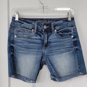 American Eagle Blue Bermuda Shorts